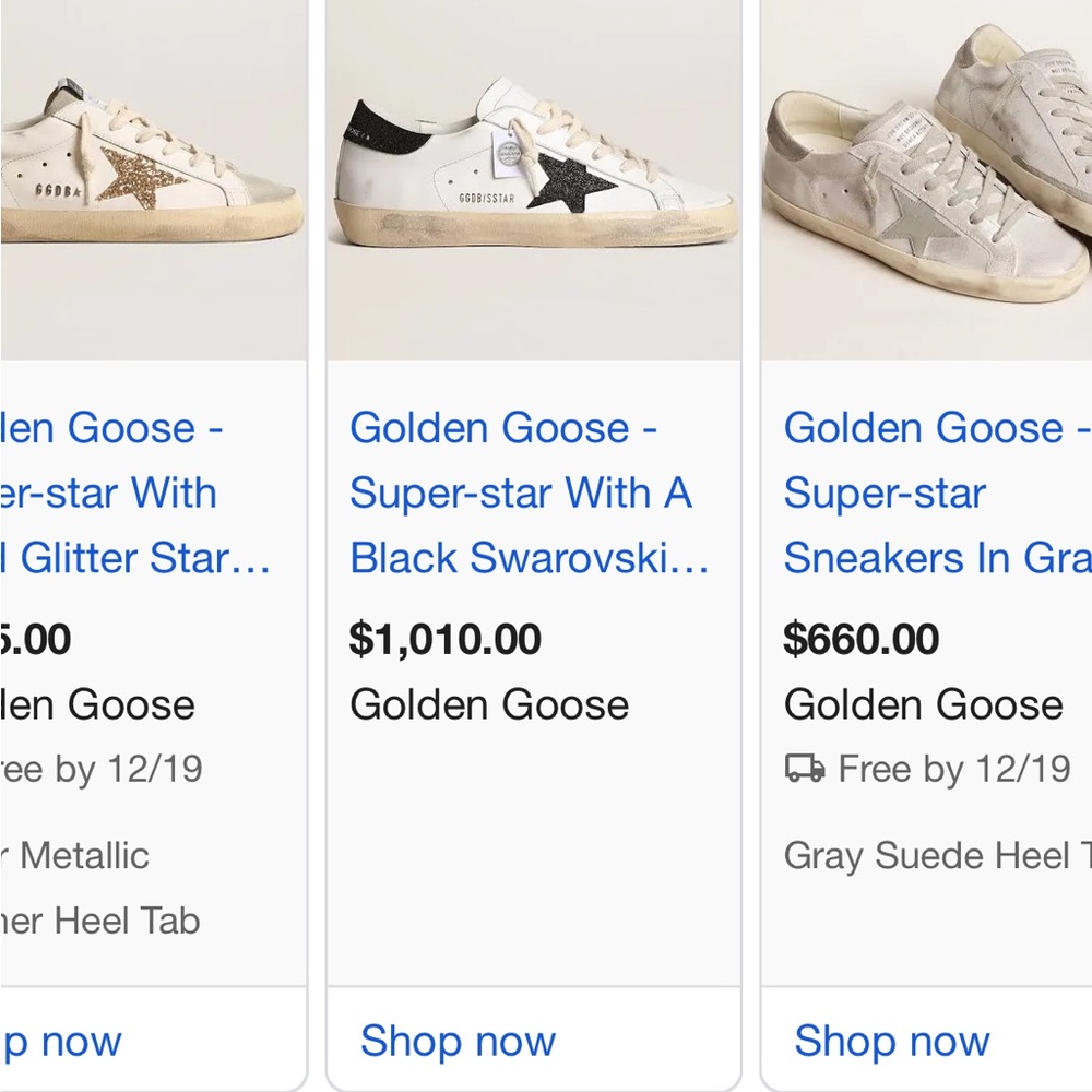 Golden Goose Women’s Super-Star with Swarovski crystals White Sneakers Size 42 - Picture 16 of 16